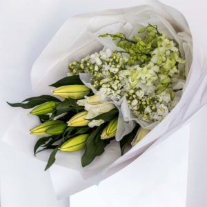 Fresh wrapped flowers by Flowers by Teresa Marrickville