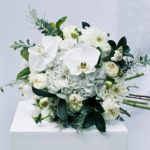 Wedding posy bouquet by Flowers by Teresa