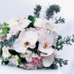 Wedding posy flowers by Flowers by Teresa