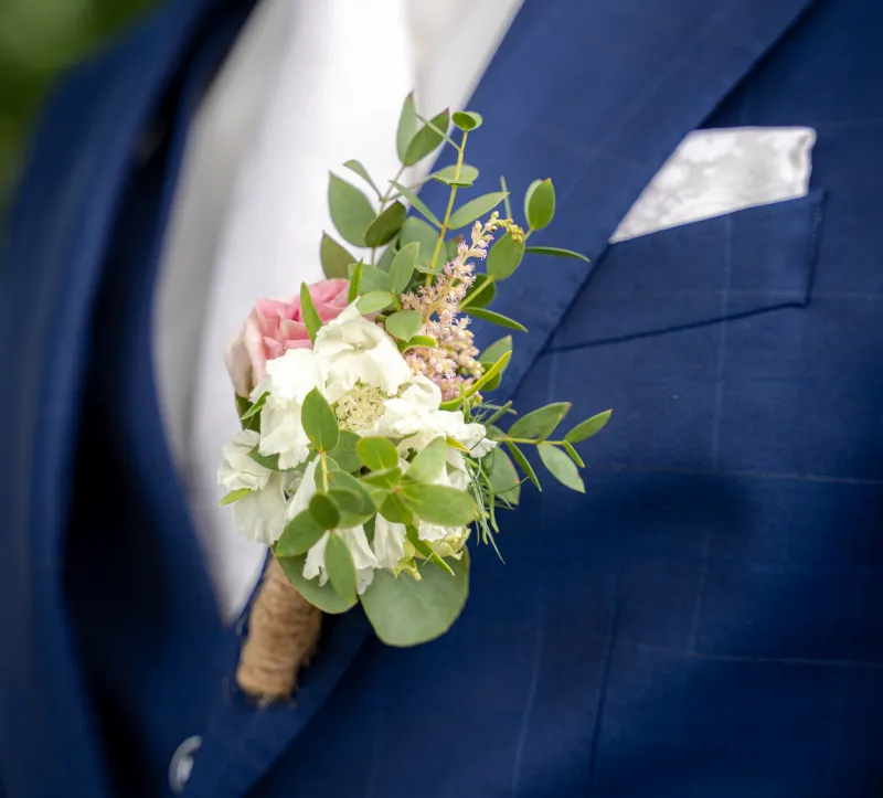 Buttonholes & Corsages Wedding buttonholes and corsages by Flowers by Teresa